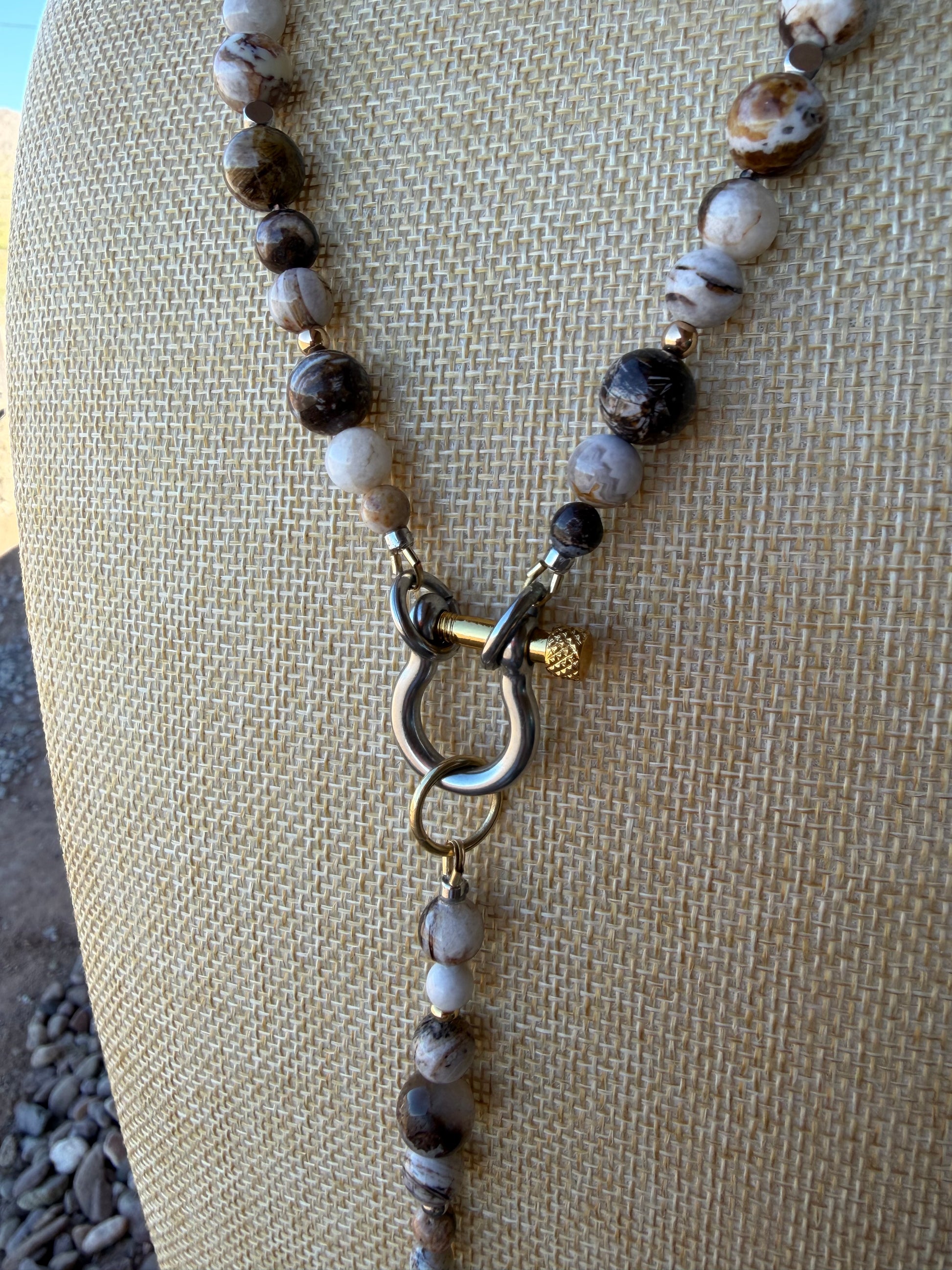 Coffee Jasper Necklace