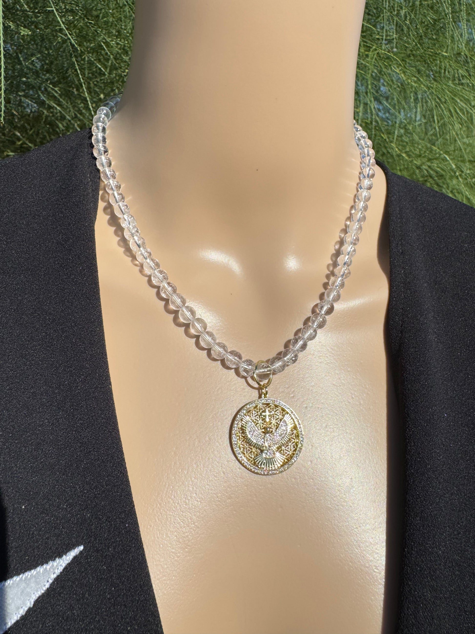 Simple Handmade Gemstone Necklaces – 16” (with 2” extender)