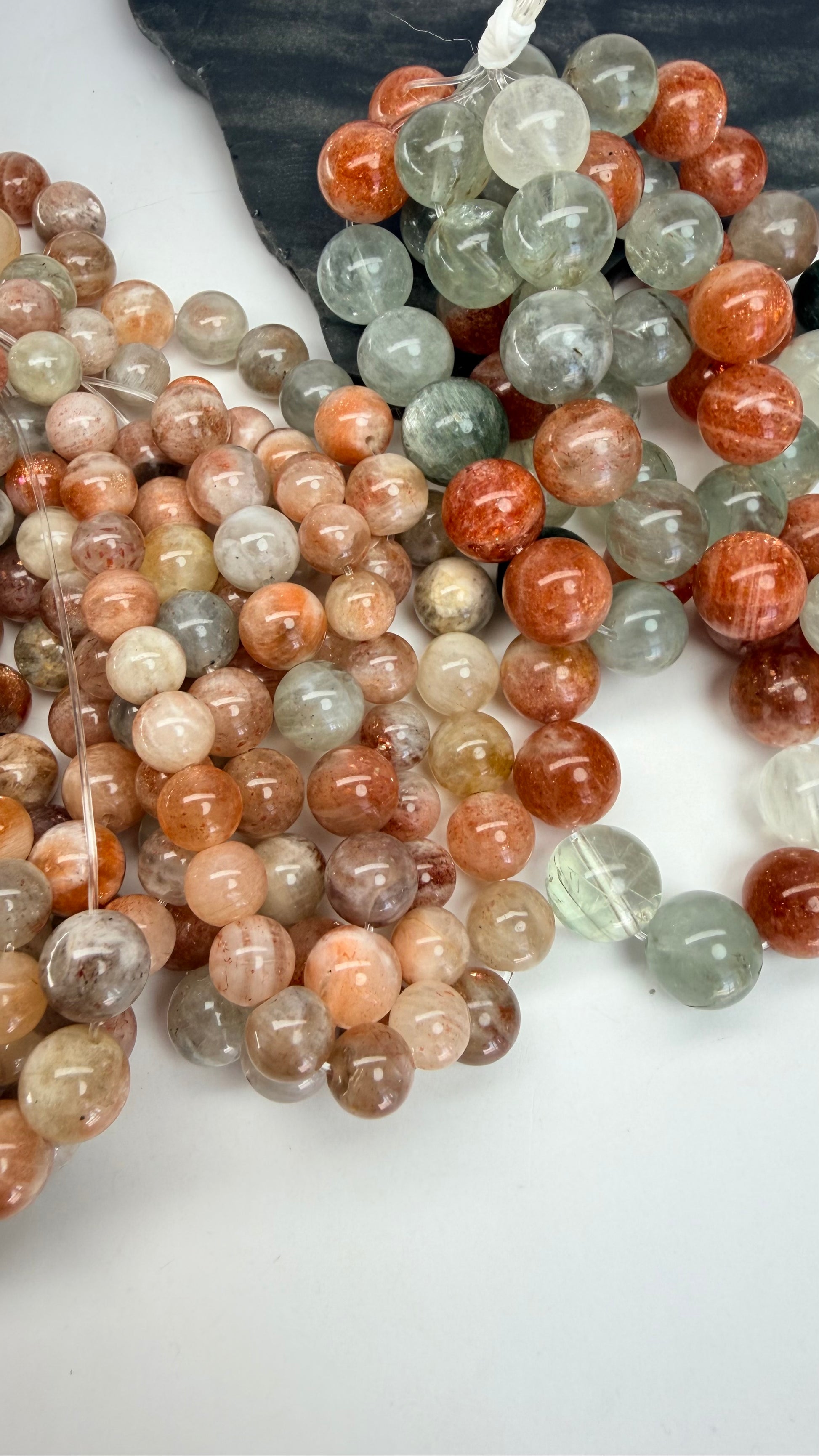 Fire Sunstone with Feldspar Variations