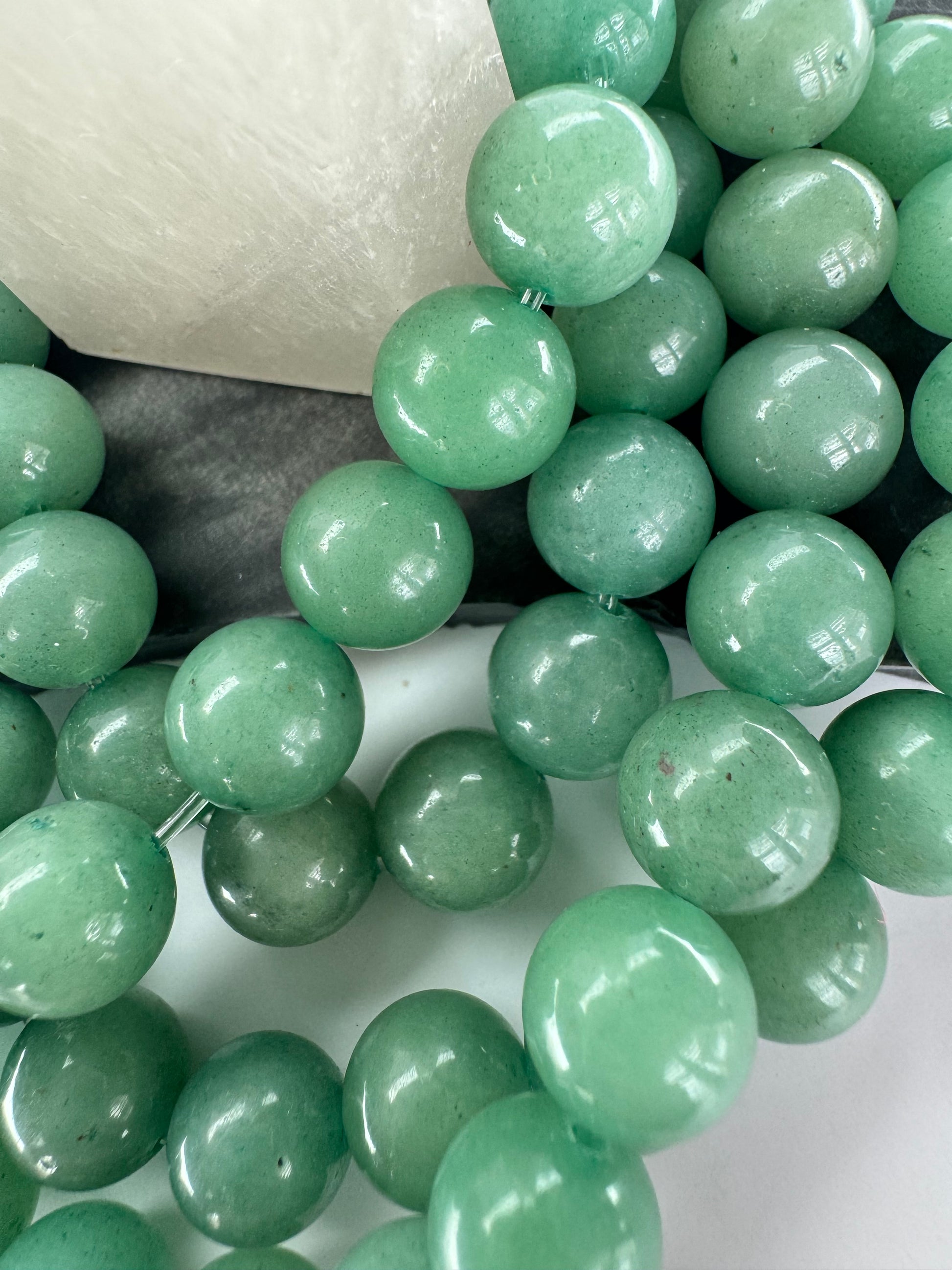 Green Aventurine (Dark, Med & Light Shades)