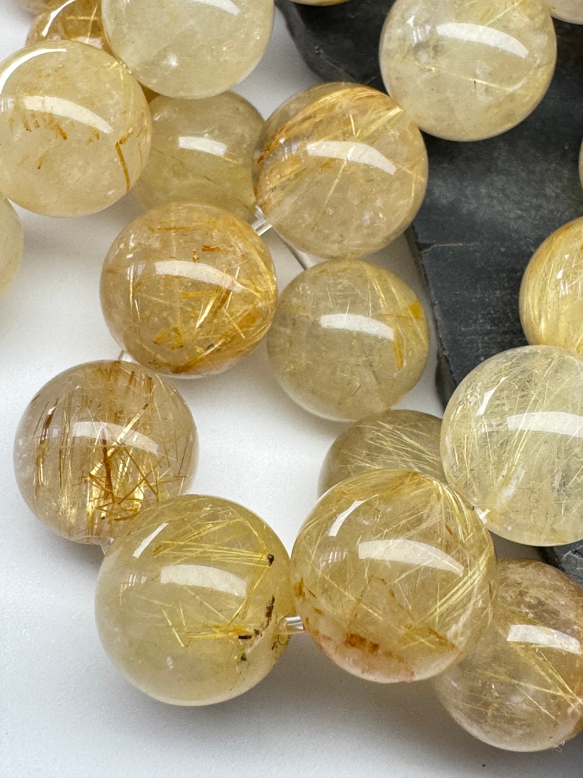 Golden Rutilated Quartz (Superb Quality)
