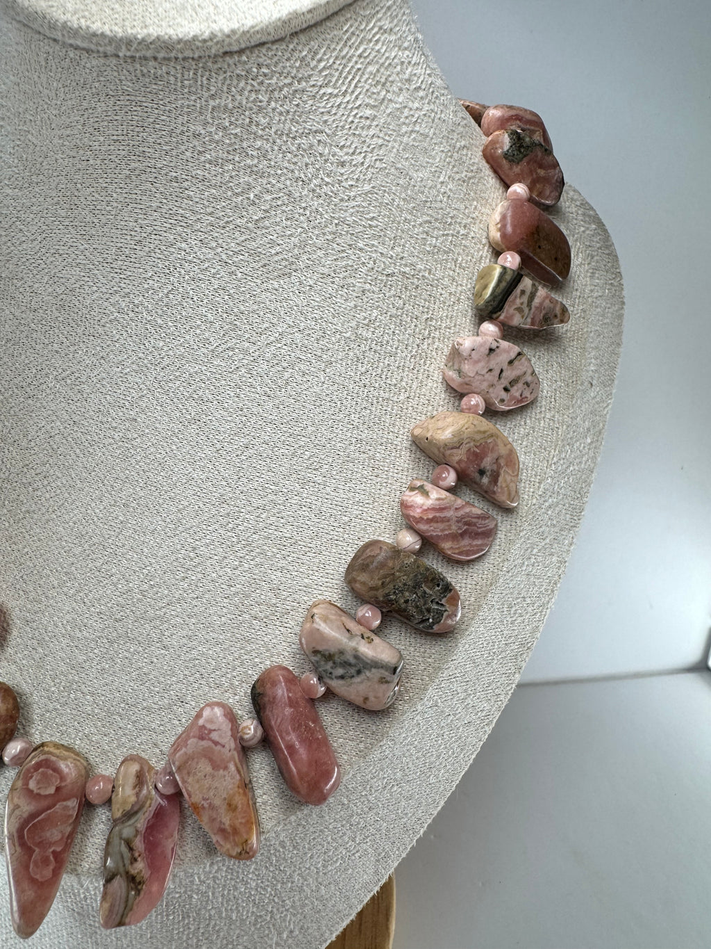 Rhodochrosite Necklace