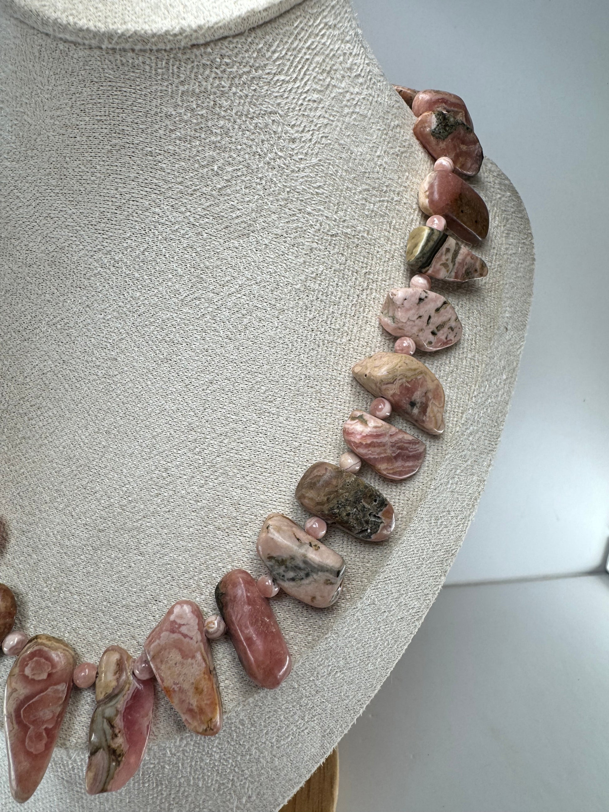 Rhodochrosite Necklace