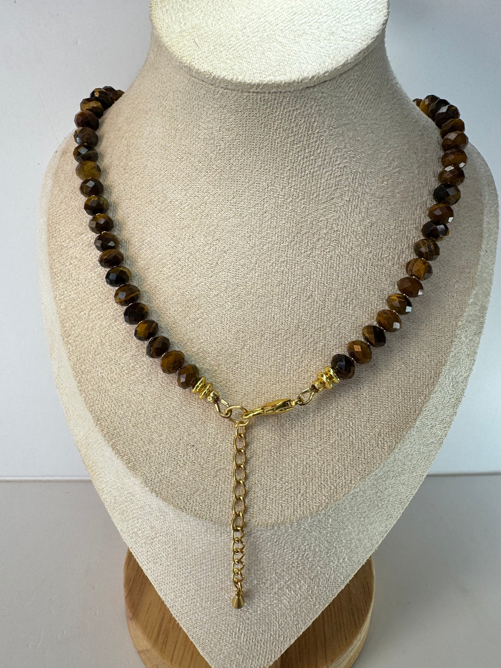 Tiger's Eye Faceted Necklace