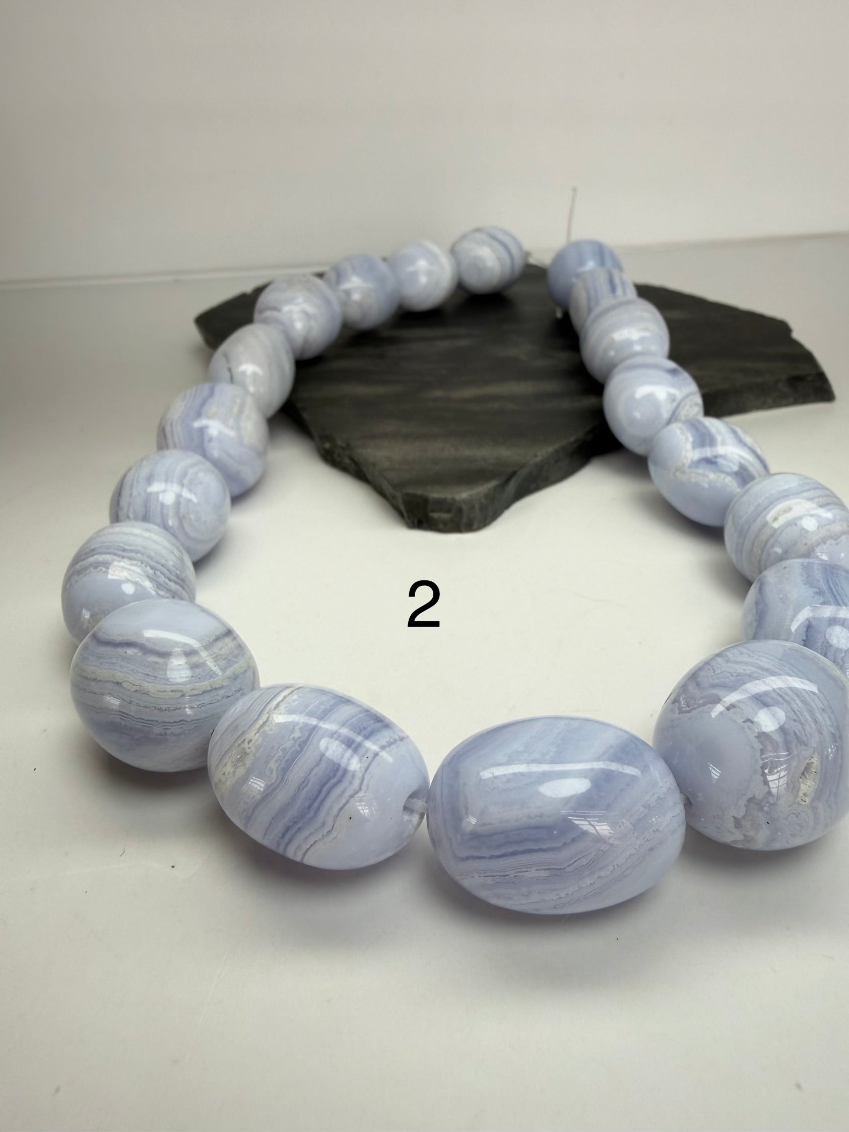 Blue Lace Agate - Custom Length