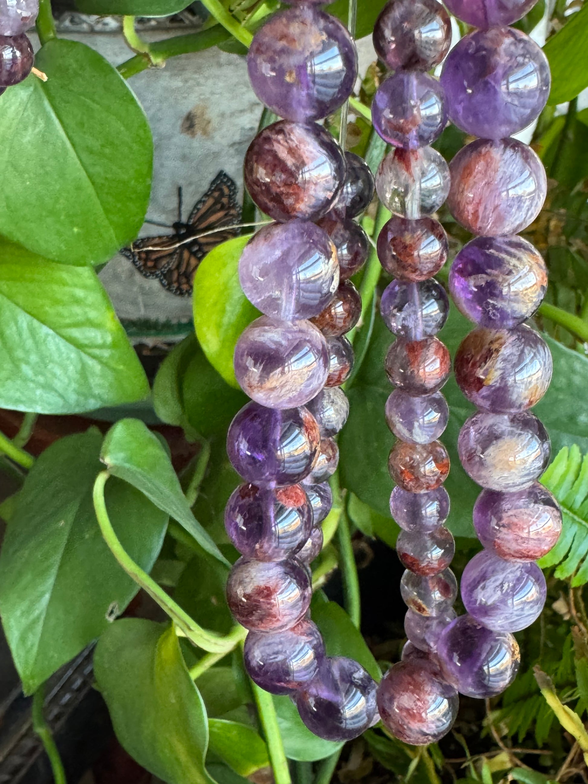 Super Seven Quartz (Amethyst with Lepidocrocite Inclusions)
