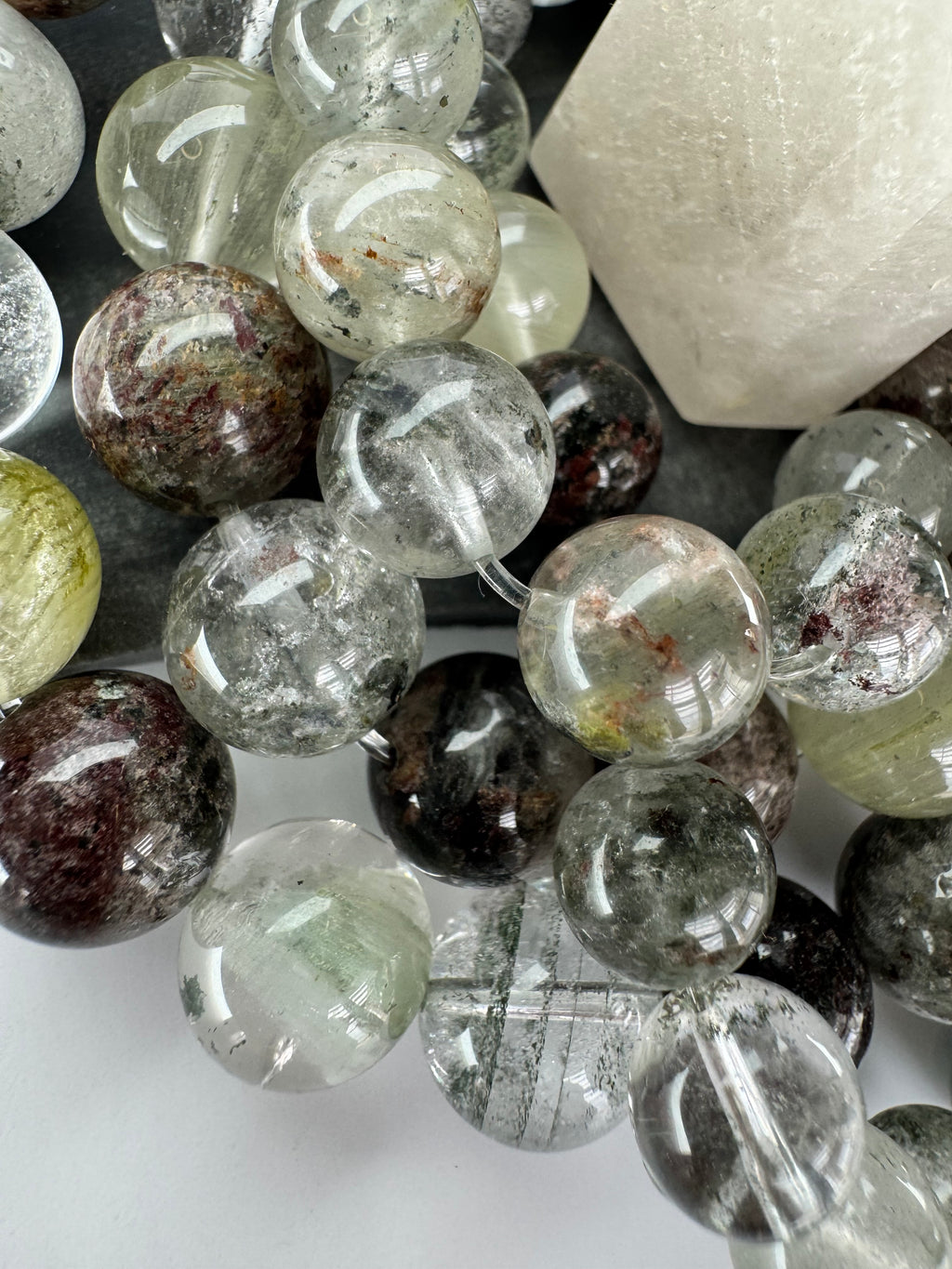 Rutilated Phantom Quartz