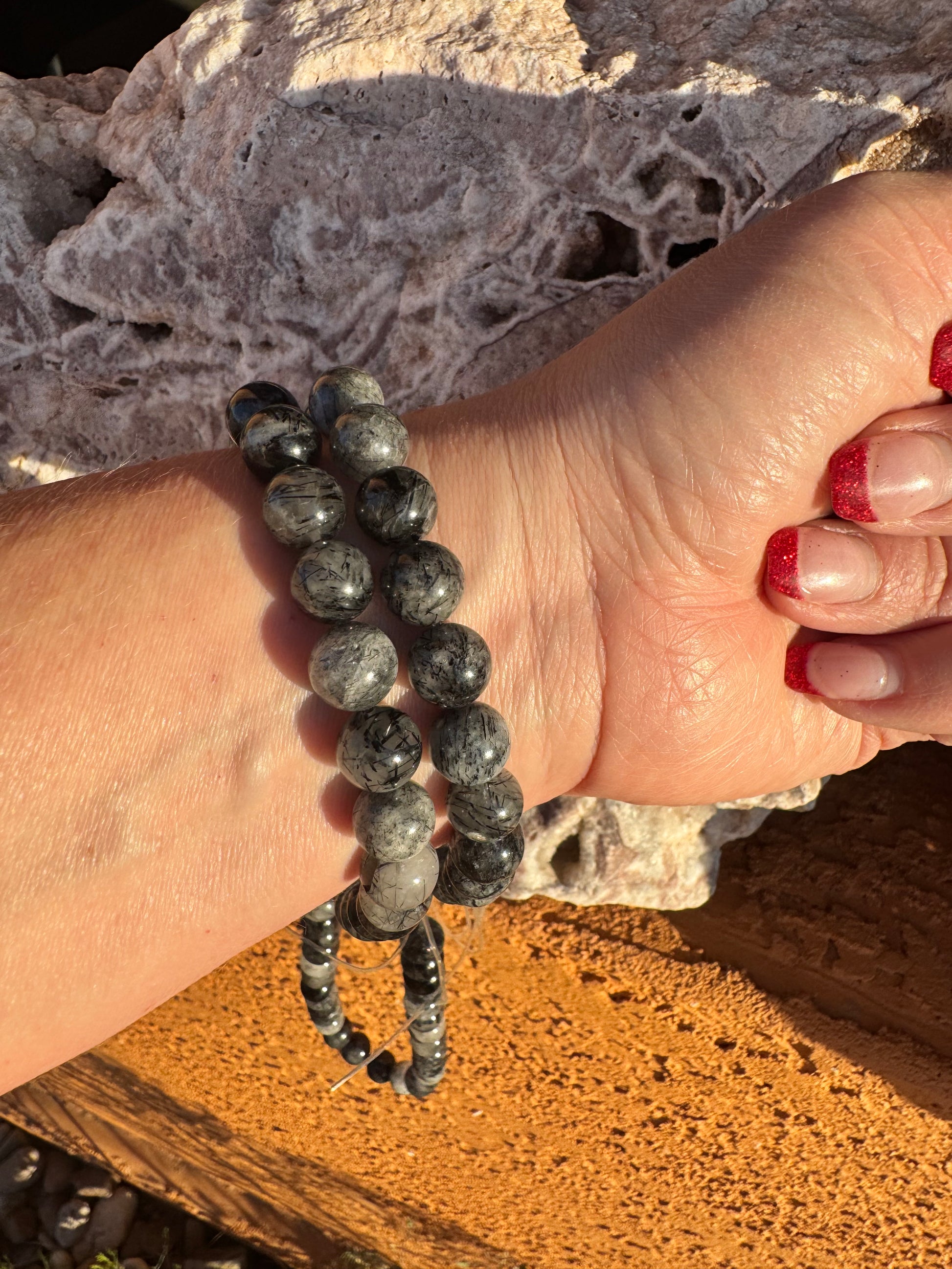 Black Rutilated Quartz
