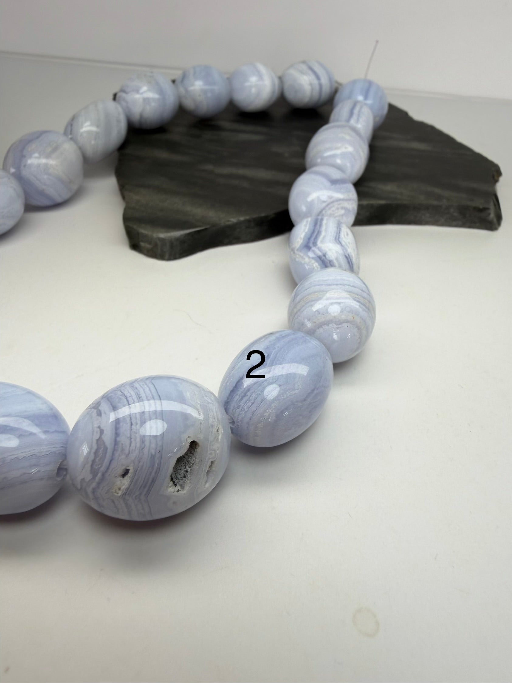 Blue Lace Agate - Custom Length