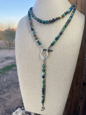 Chrysocolla Signature Wrap Necklace