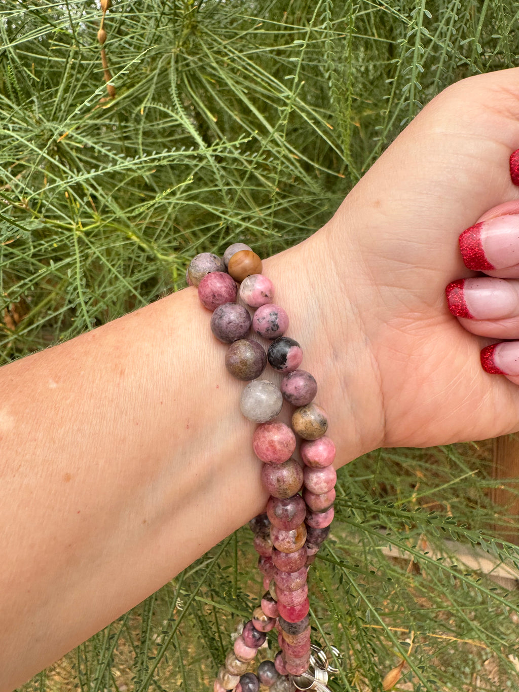 Rhodonite with Matrix