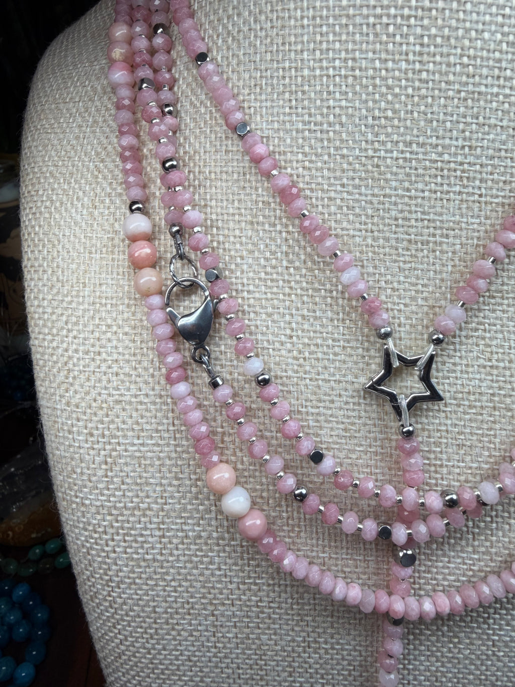 Pink Opal Star