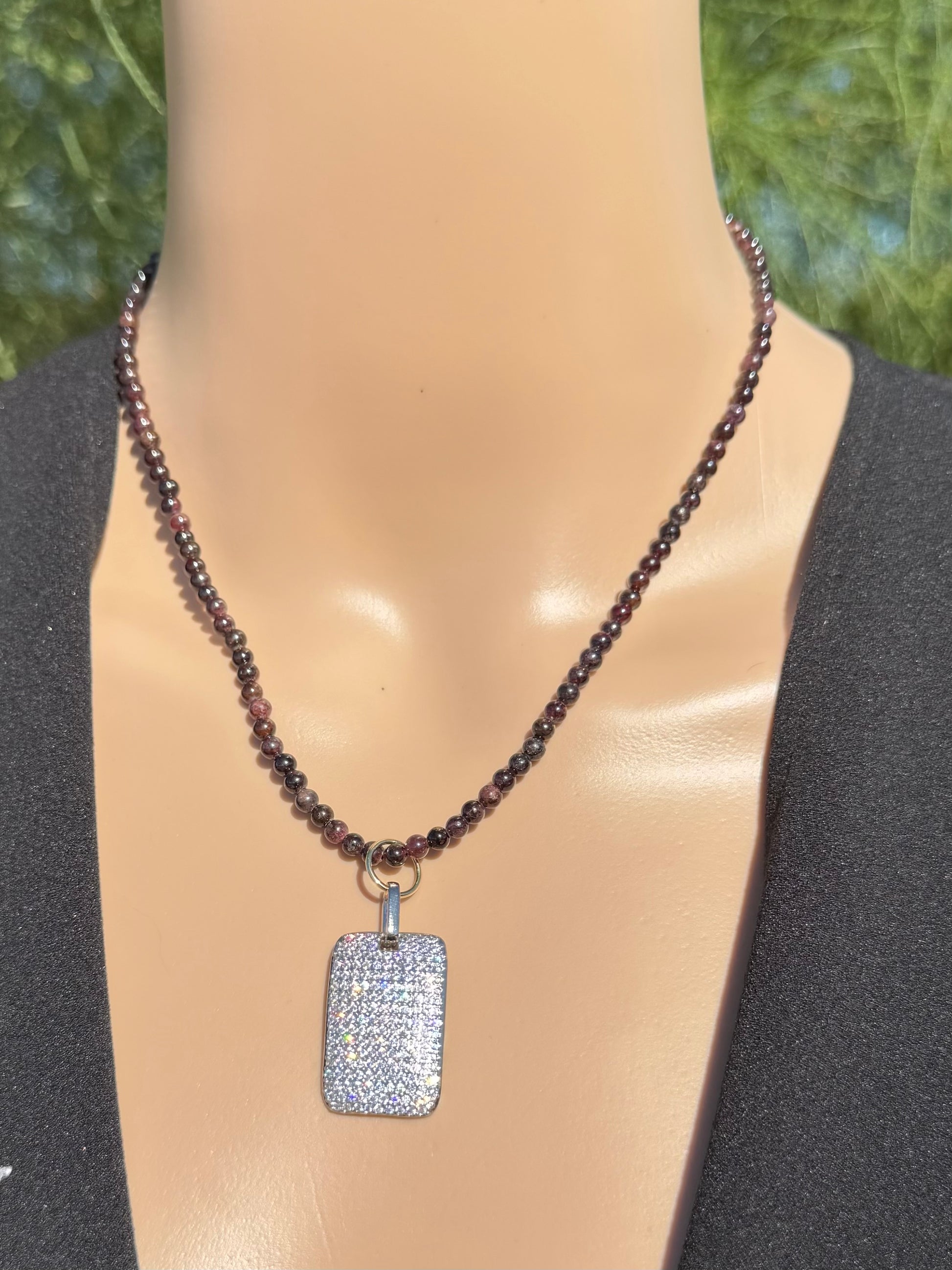 Simple Handmade Gemstone Necklaces – 16” (with 2” extender)