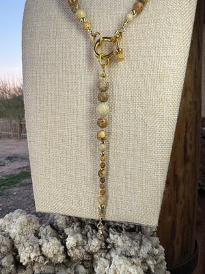 Picture Jasper Signature Wrap Necklace