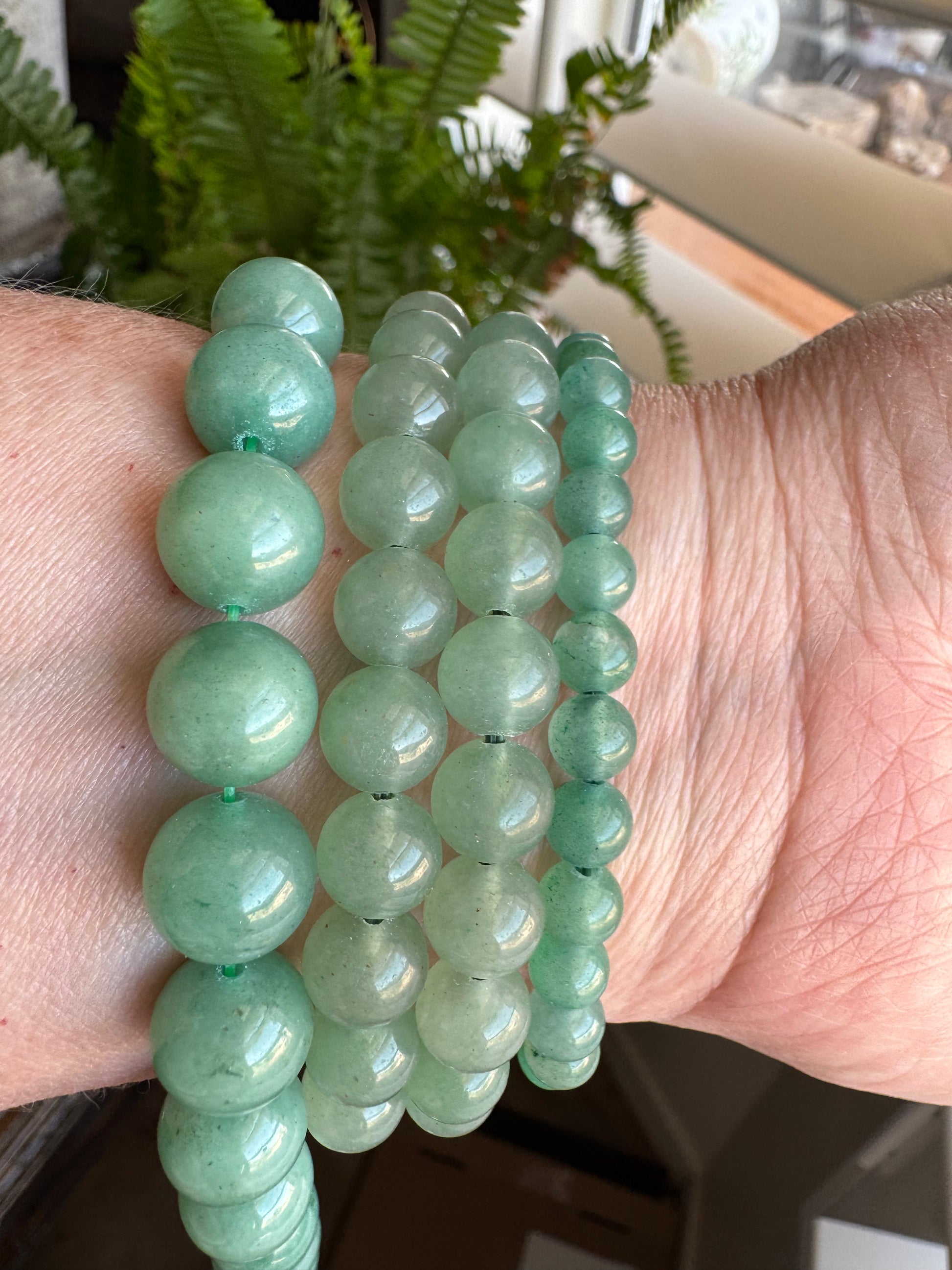 Green Aventurine (Dark, Med & Light Shades)