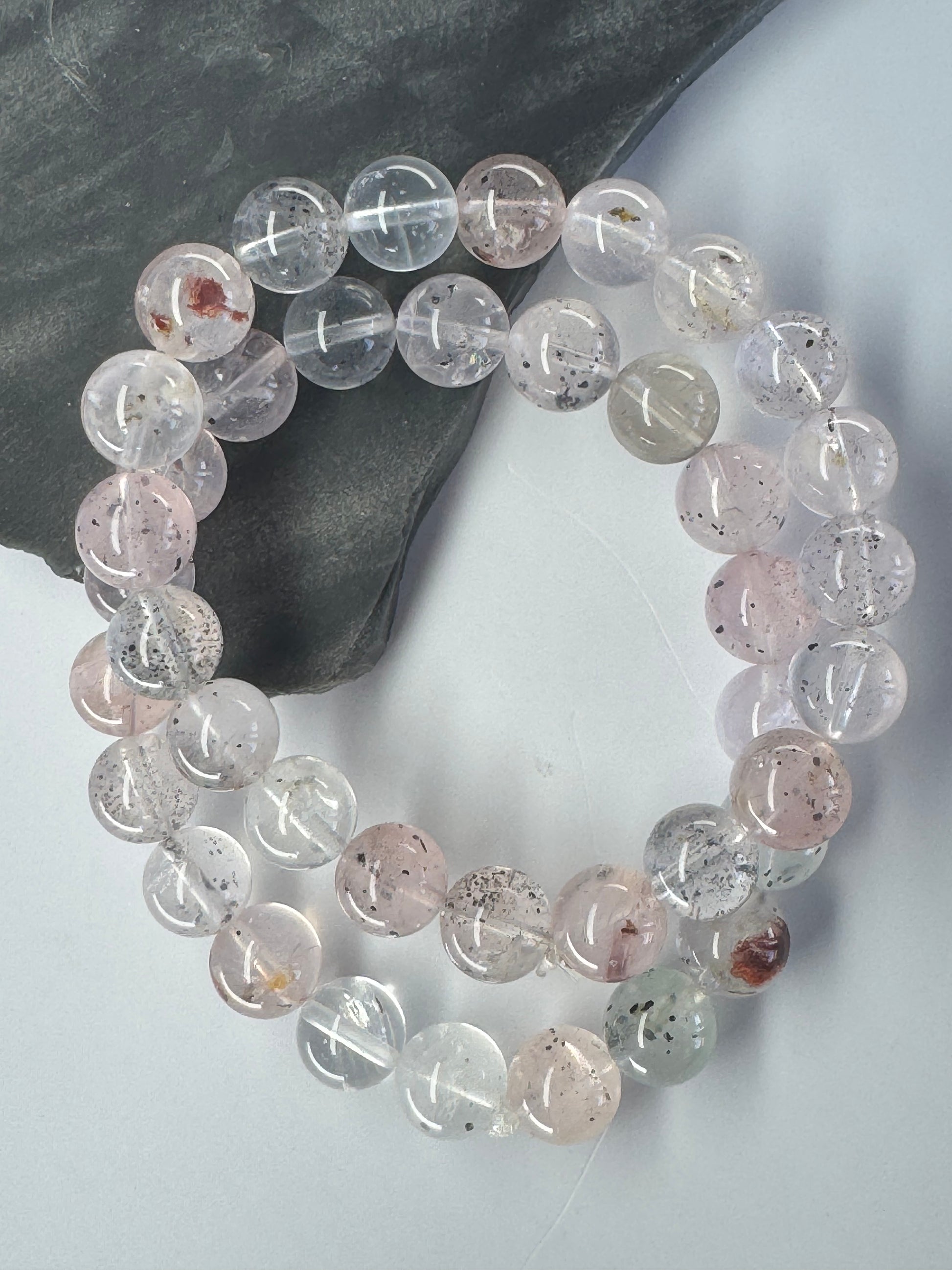 Lepidocrocite Quartz -RARE!