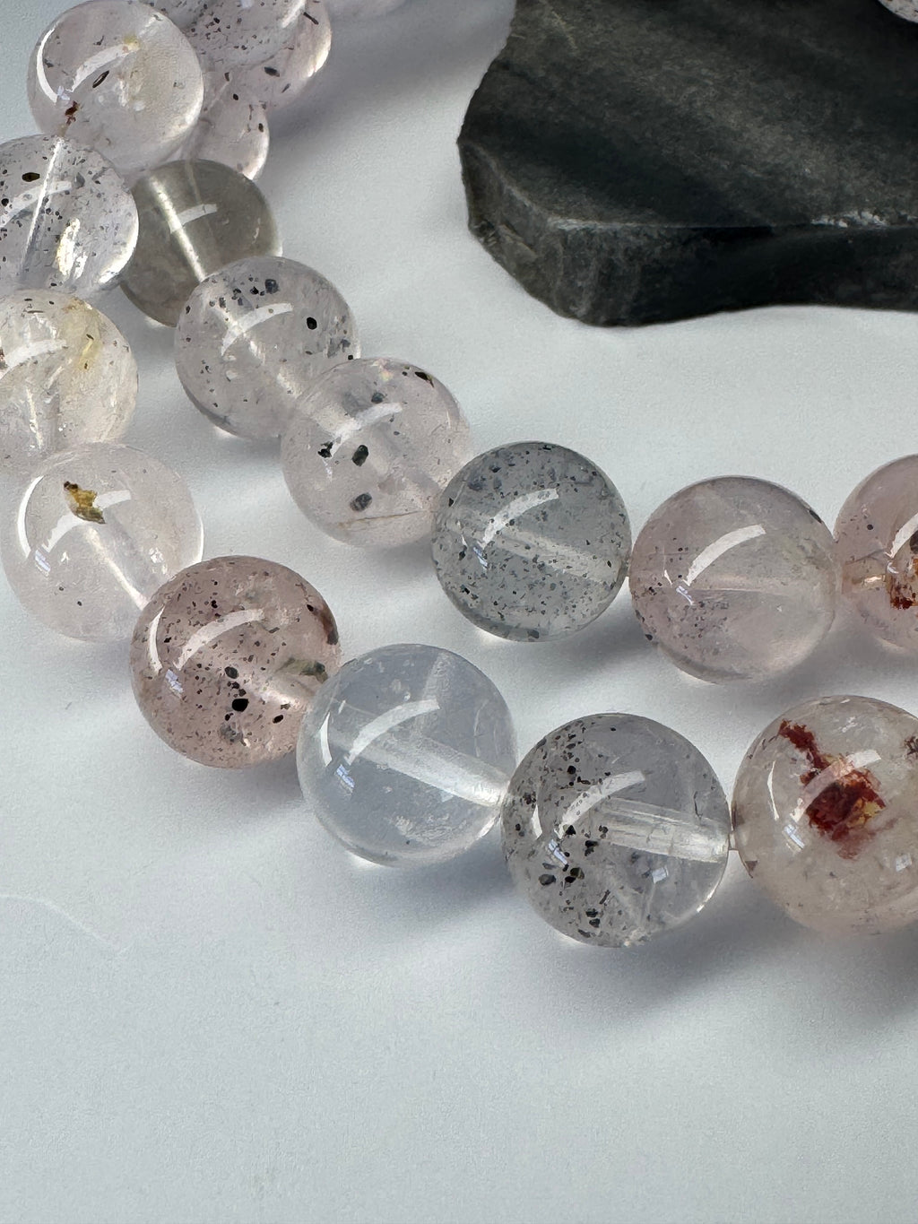 Lepidocrocite Quartz -RARE!