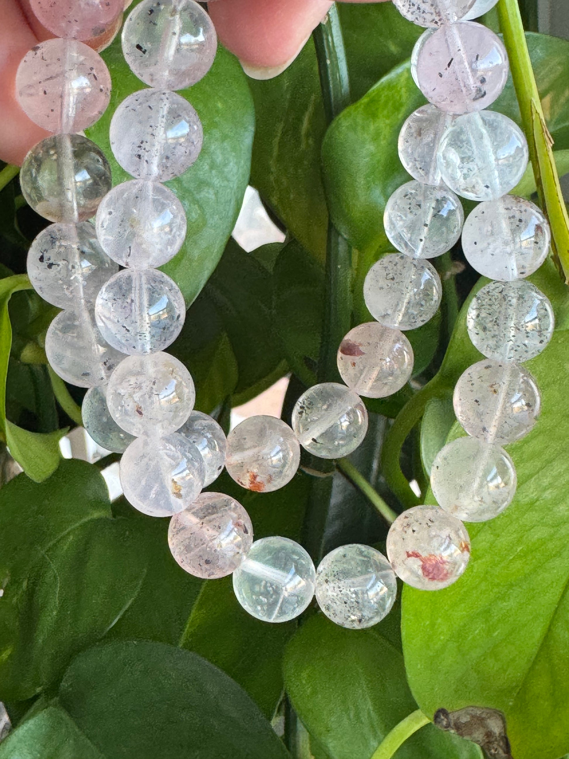 Lepidocrocite Quartz -RARE!