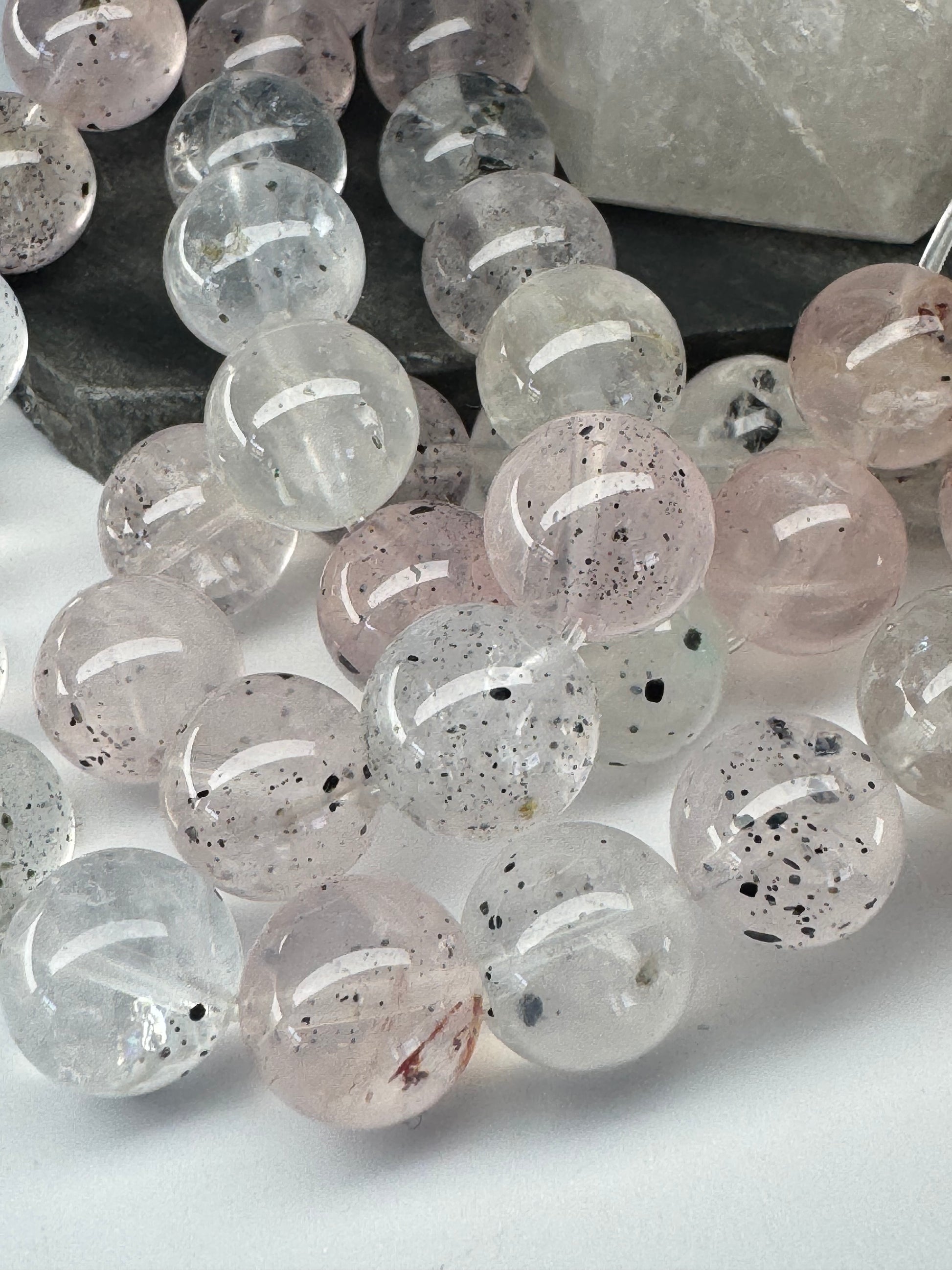 Lepidocrocite Quartz -RARE!