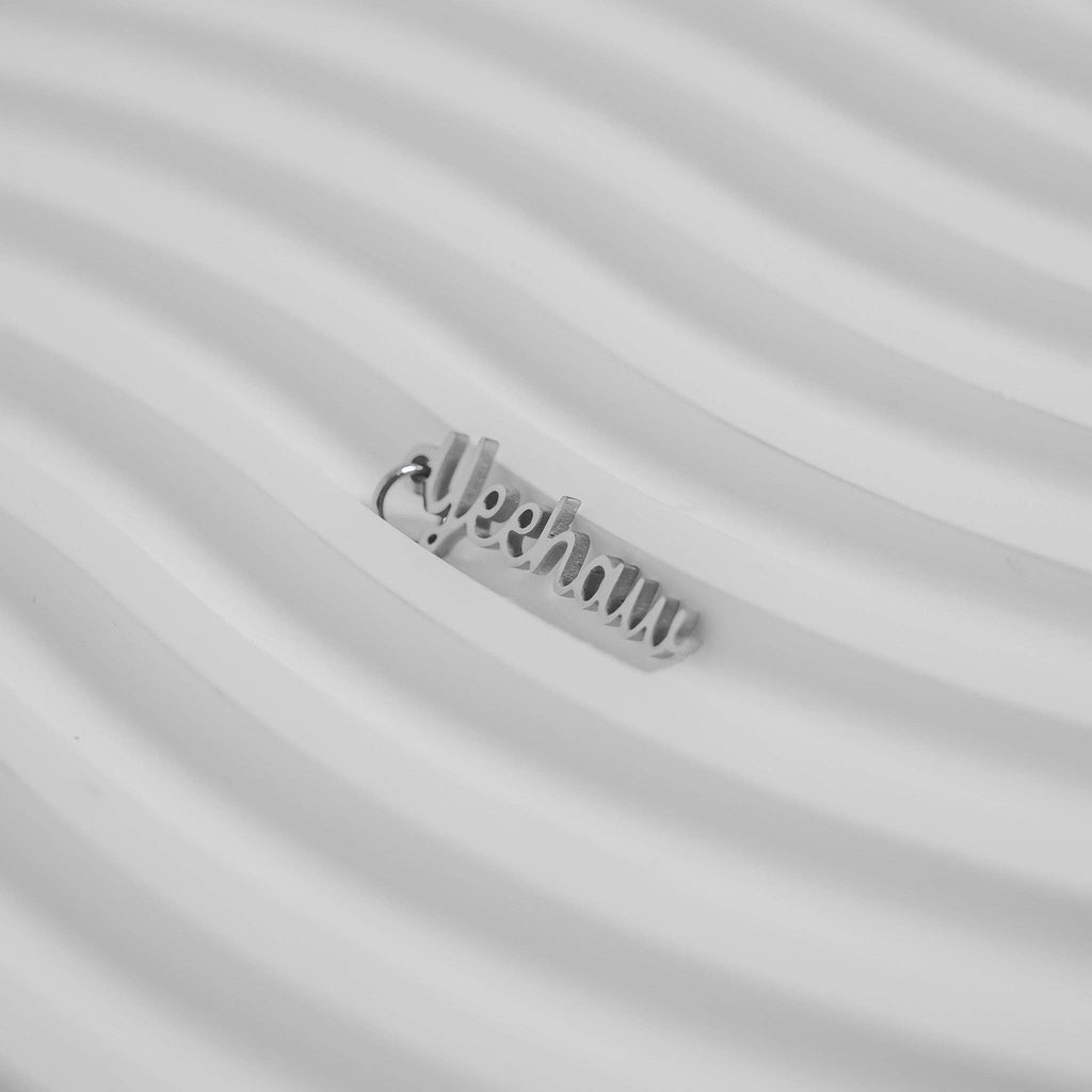 18K Gold PVD Stainless Steel Yeehaw Charm