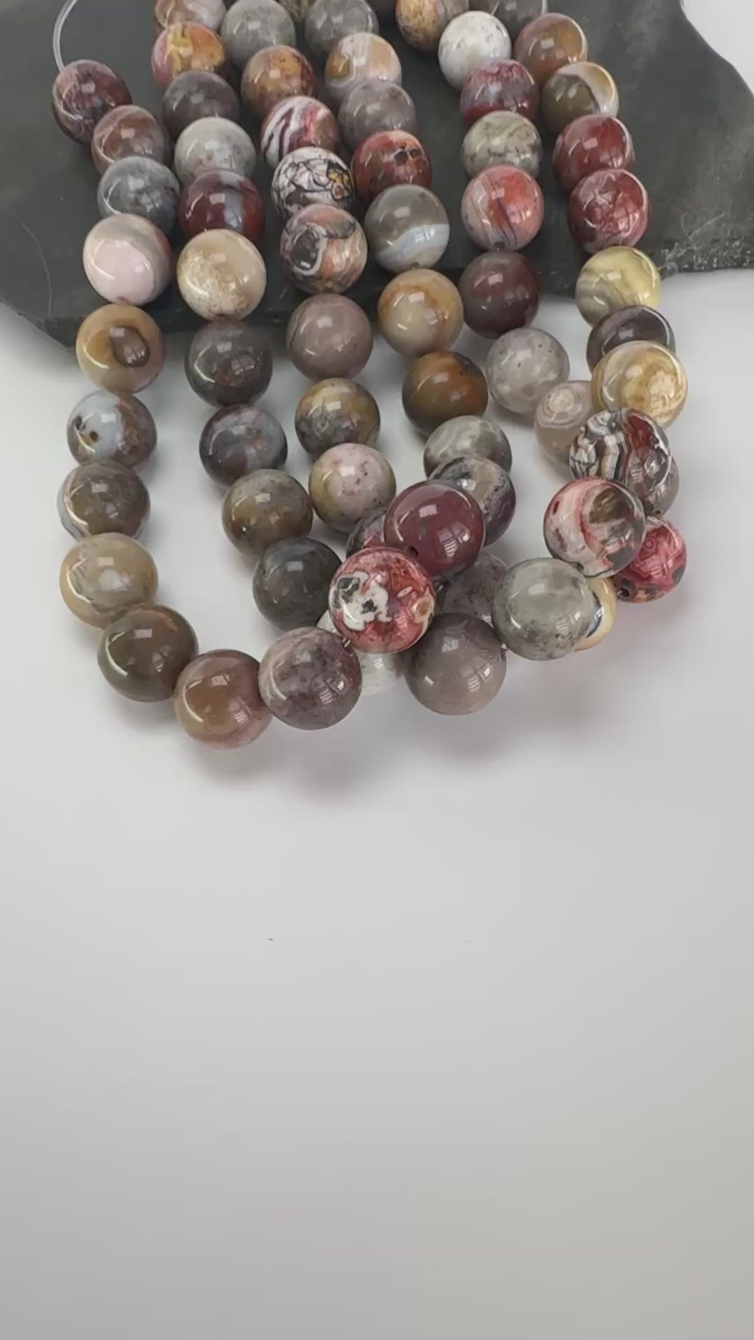 Red Mexican Crazy Lace Agate